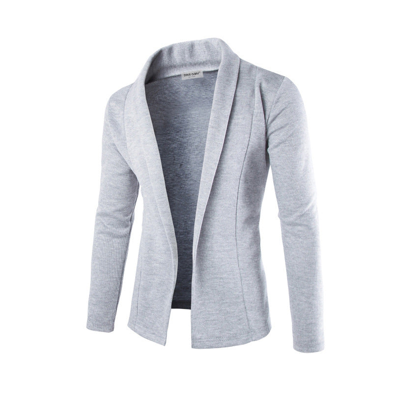 Casual Loose Men's Open Front Sweater