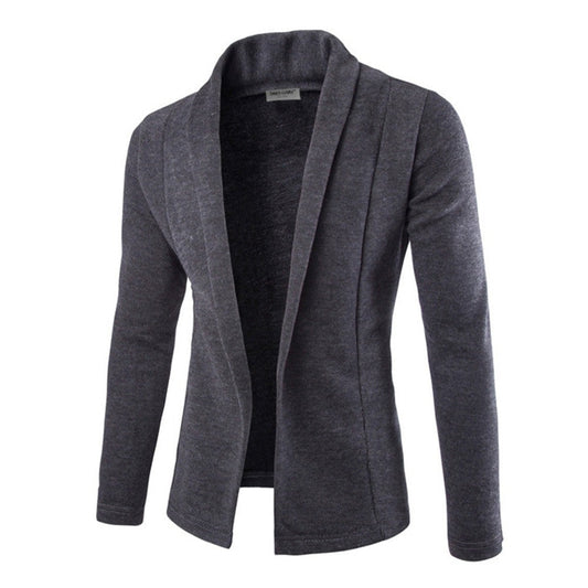 Casual Loose Men's Open Front Sweater - OutfitLondon