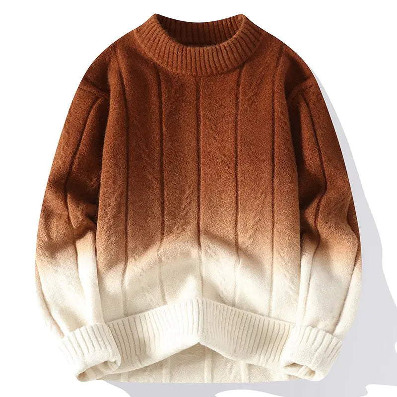 Colorful Knit Sweater for Fashionable Men - OutfitLondon