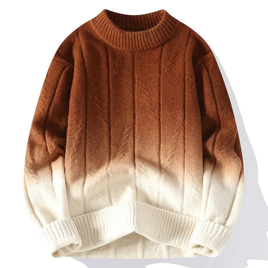 Colorful Knit Sweater for Fashionable Men - OutfitLondon
