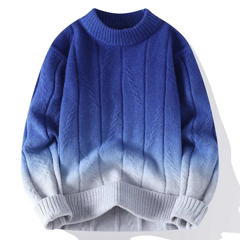 Colorful Knit Sweater for Fashionable Men