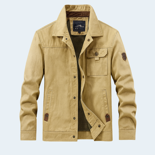 Warm Water-Repellent Mens Parka Jacket - OutfitLondon