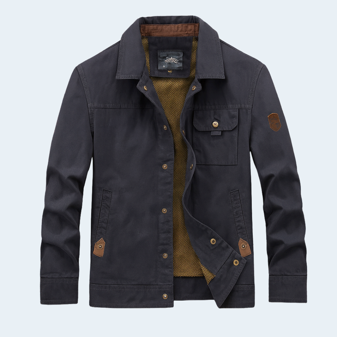 Warm Water-Repellent Mens Parka Jacket