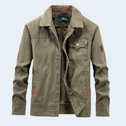 Warm Water-Repellent Mens Parka Jacket