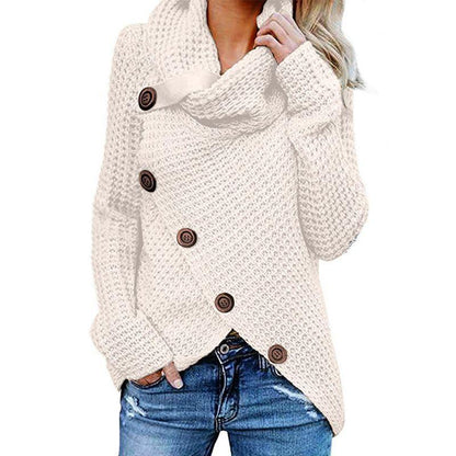 Chic Women's Easy Wear Woolen Winter Sweater