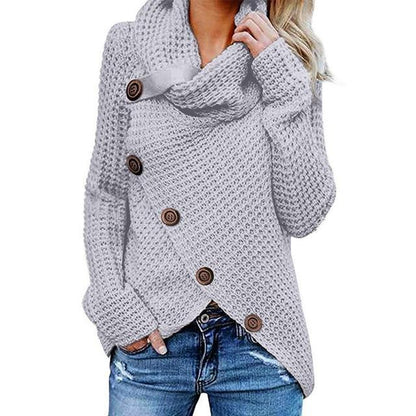 Chic Women's Easy Wear Woolen Winter Sweater