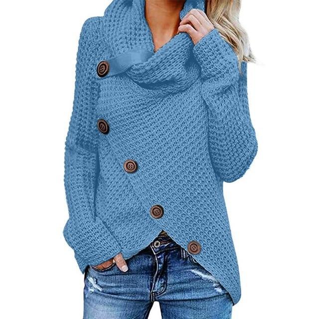 Chic Women's Easy Wear Woolen Winter Sweater