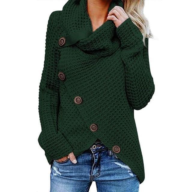 Chic Women's Easy Wear Woolen Winter Sweater