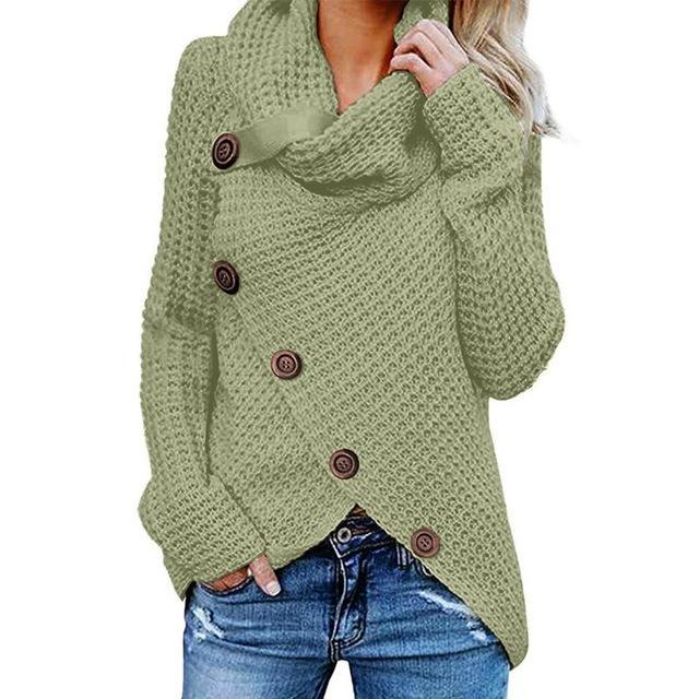 Chic Women's Easy Wear Woolen Winter Sweater