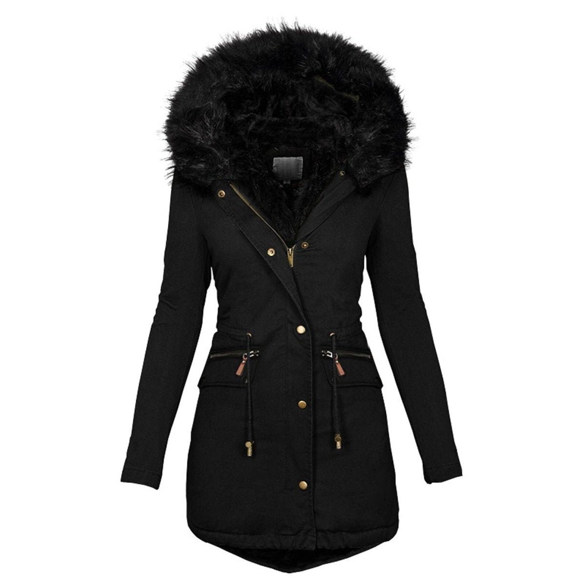 Slim Women's Simple Winter Coat Jacket