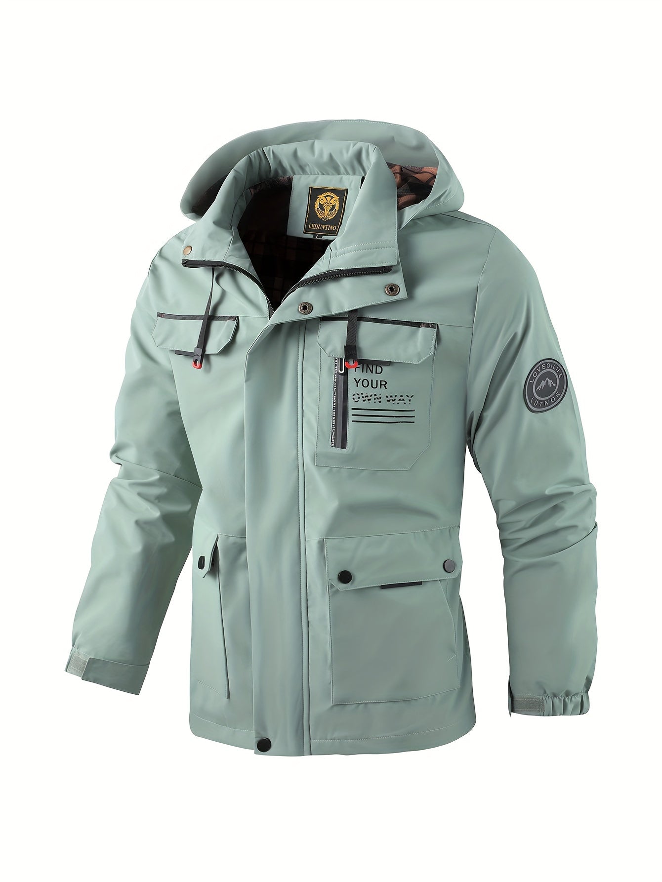 Durable Men's Rain Work Coat - OutfitLondon