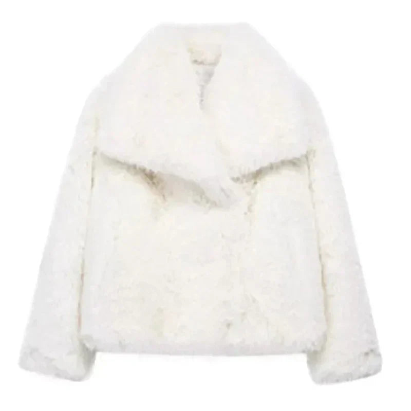 Women's Faux Fur Winter Parka Jacket