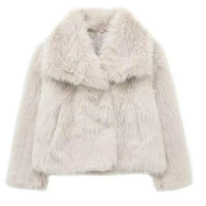Women's Faux Fur Winter Parka Jacket