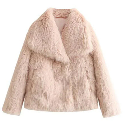 Women's Faux Fur Winter Parka Jacket