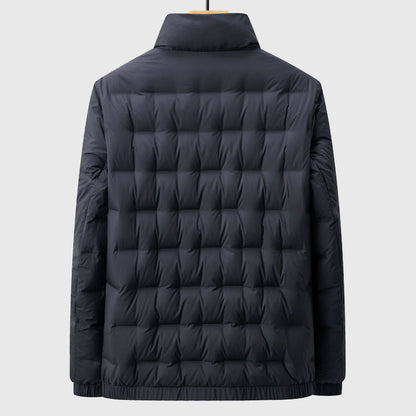 Slim Fit Waterproof Puffer Coat for Men