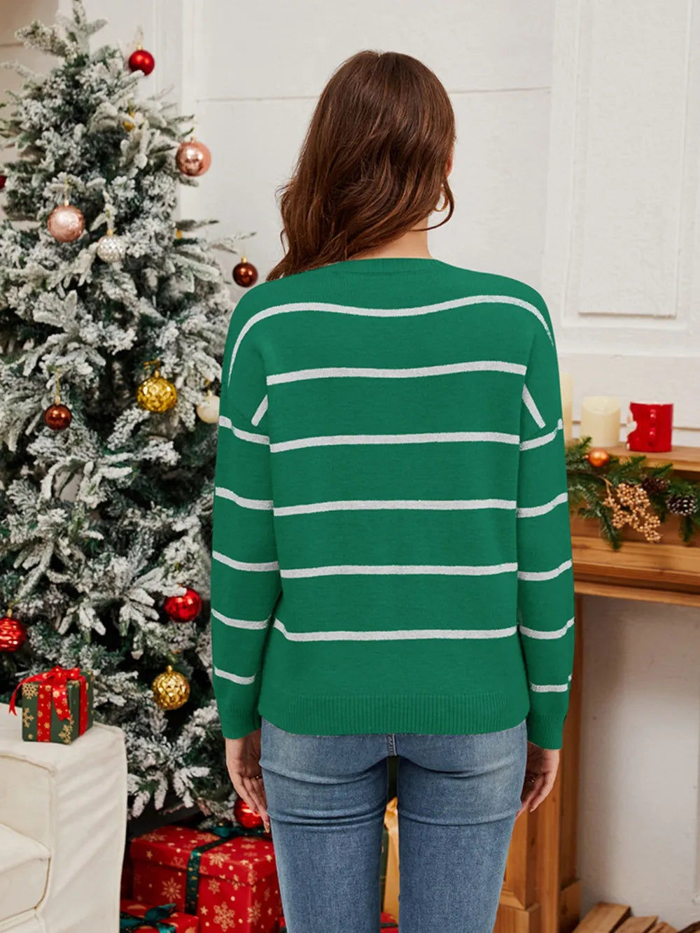 Glittery Xmas Sweater for Women