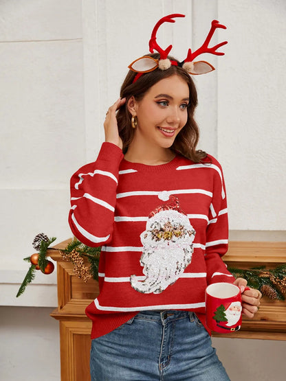 Glittery Xmas Sweater for Women