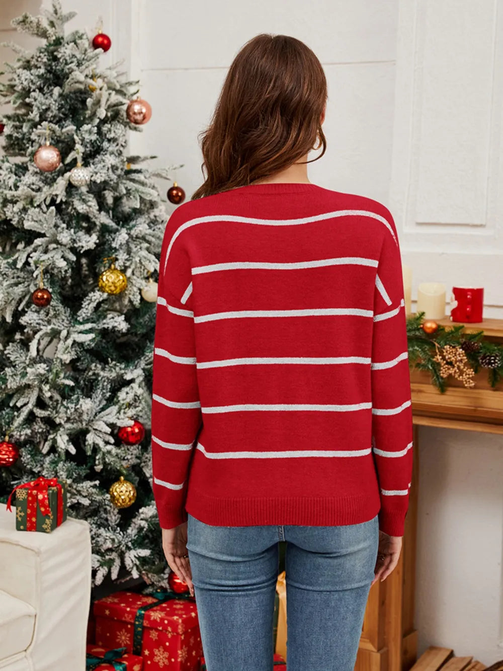Glittery Xmas Sweater for Women