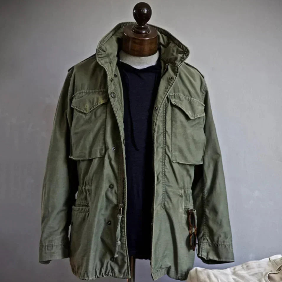 Durable Mens Insulated Long Coat - OutfitLondon