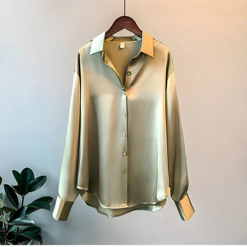 Luxury Smooth Silk Blouse