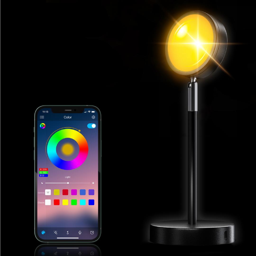 Colorful LED Mood Table Light