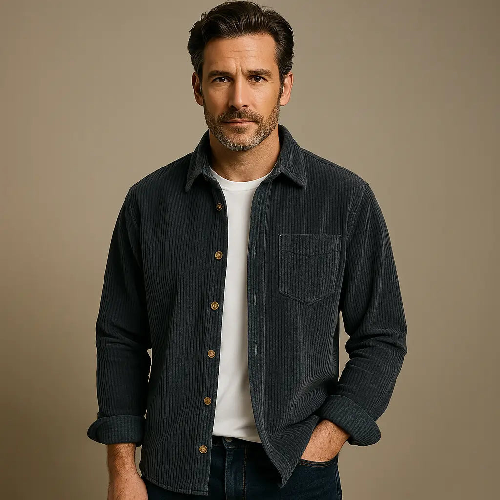 Classic Fit Dress Shirt for Men - OutfitLondon