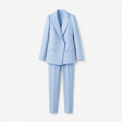 Classic Women's Two Piece Blazer Suit Set - OutfitLondon