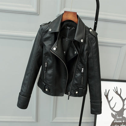 Vegan Leather and Suede Women's Jacket - OutfitLondon