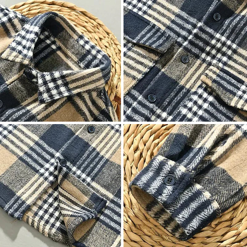 Cozy Plaid Flannel Shirt
