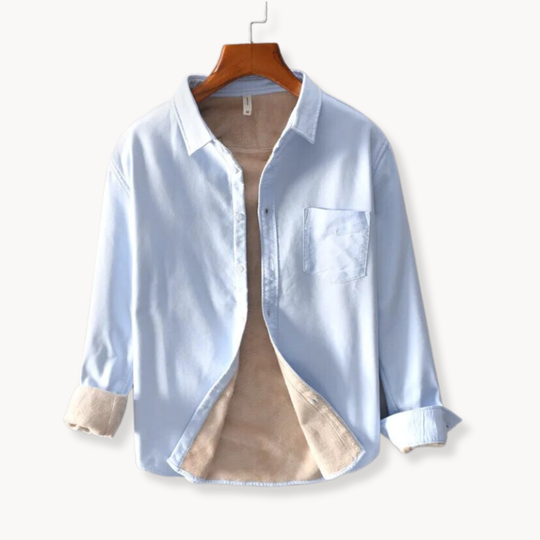 Cozy Plaid Shirt - Warm Comfortable Button Down