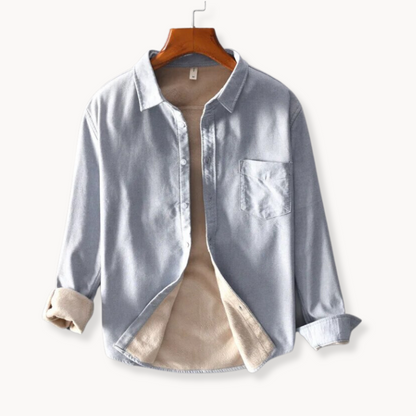 Cozy Plaid Shirt - Warm Comfortable Button Down