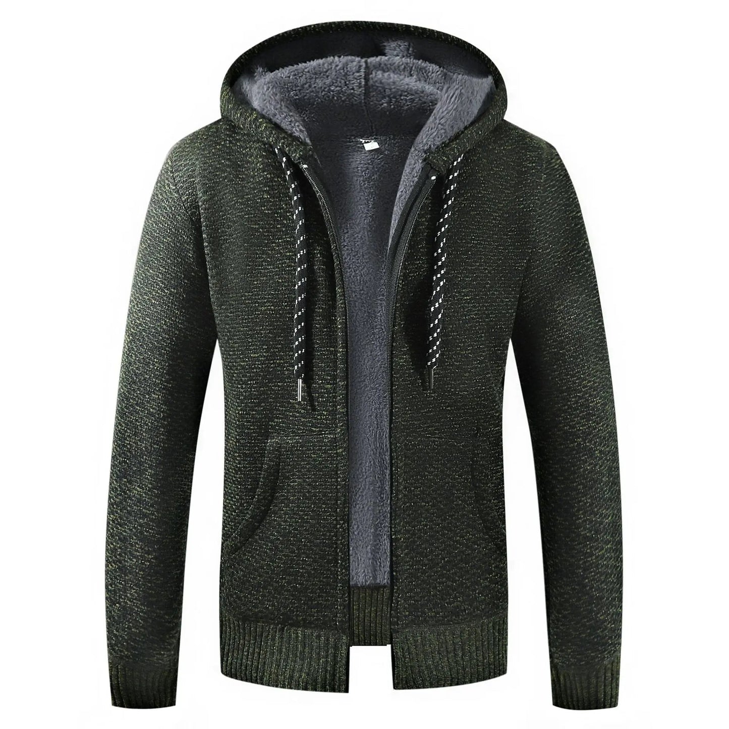 Warm Cozy Mens Hooded Sweatshirt - OutfitLondon