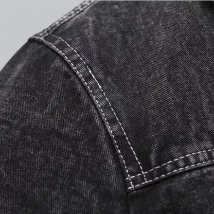 Warm Insulated Mens Jeans Jacket