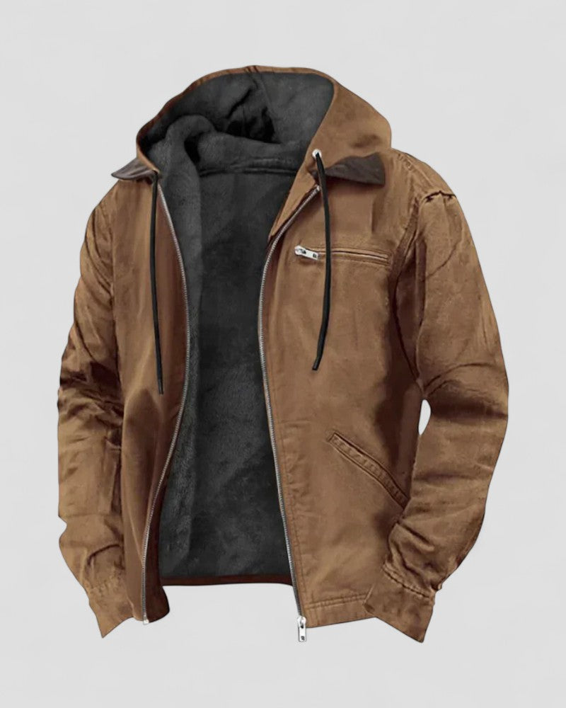Warm Mens Waterproof Hoodie Jacket