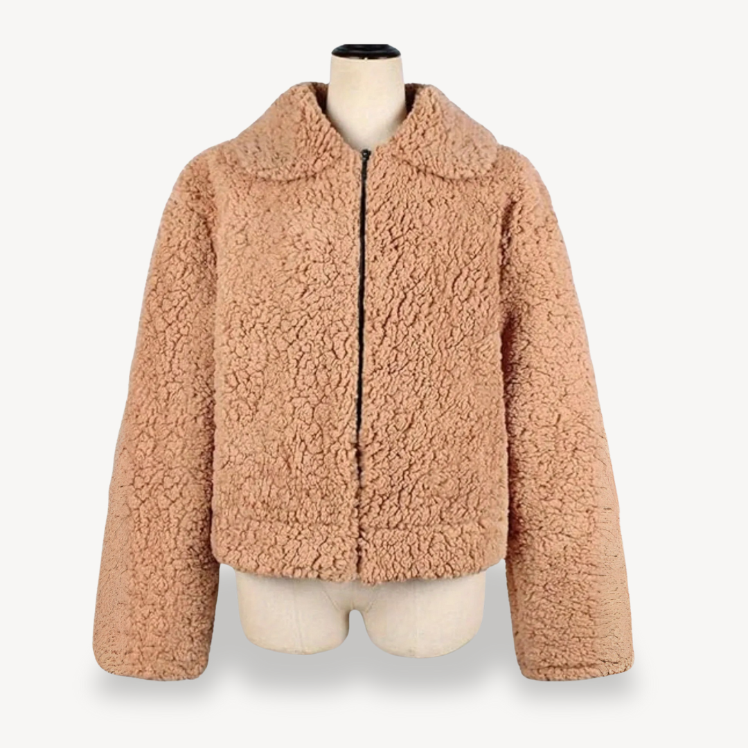 Vintage Style Fake Fur Jacket - OutfitLondon
