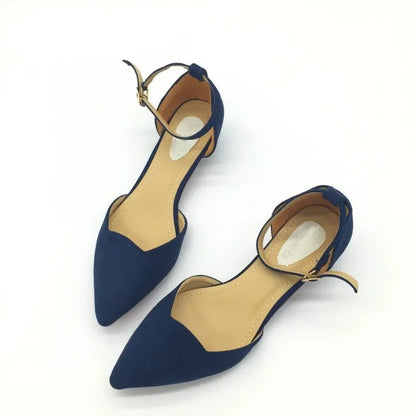 Stylish Black High Heels for Women with Fashion Buckle Strap
