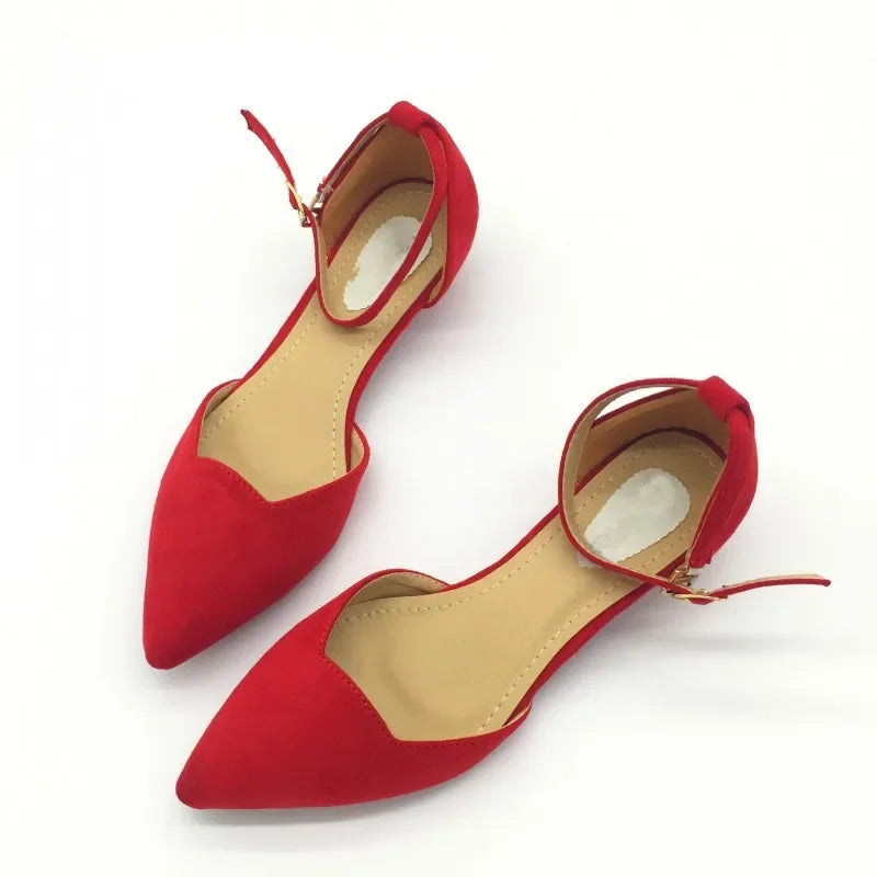 Stylish Black High Heels for Women with Fashion Buckle Strap
