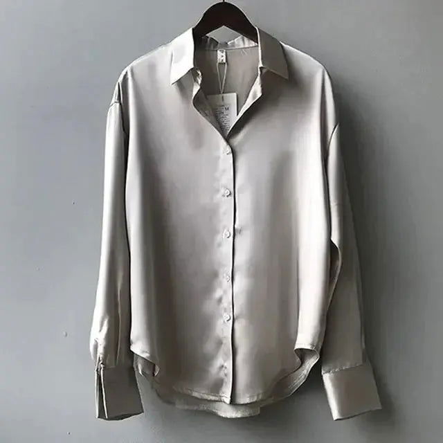 Elegant Women's Silk Blouse
