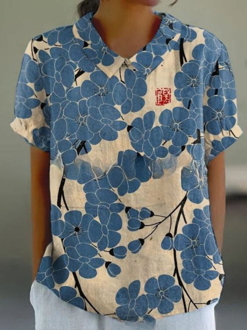 Classic Retro Patterned Shirt