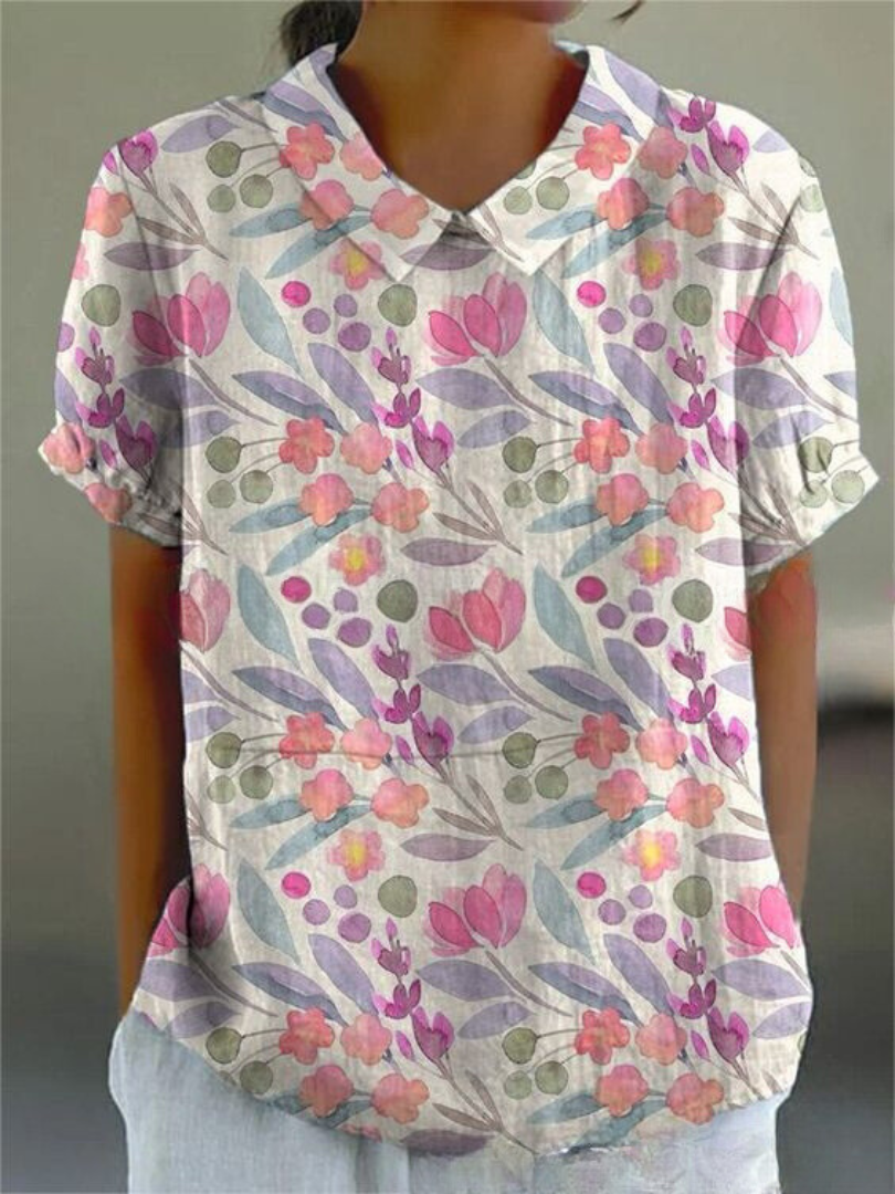 Classic Retro Patterned Shirt