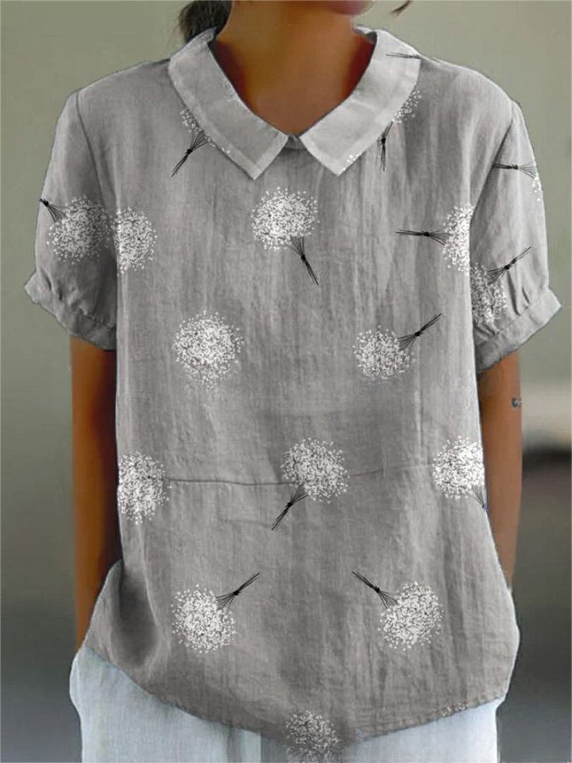 Classic Retro Patterned Shirt