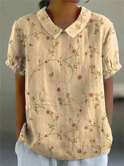 Classic Retro Patterned Shirt