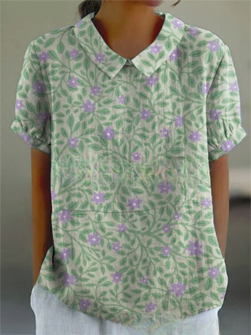 Classic Retro Patterned Shirt
