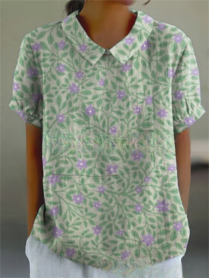 Classic Retro Patterned Shirt