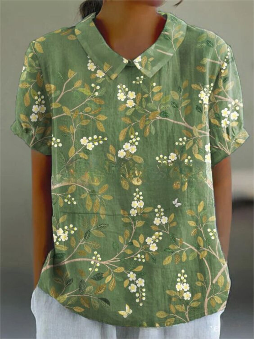 Classic Retro Patterned Shirt