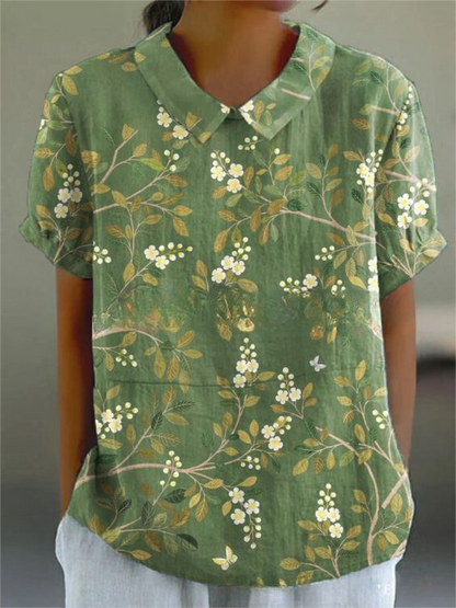 Classic Retro Patterned Shirt