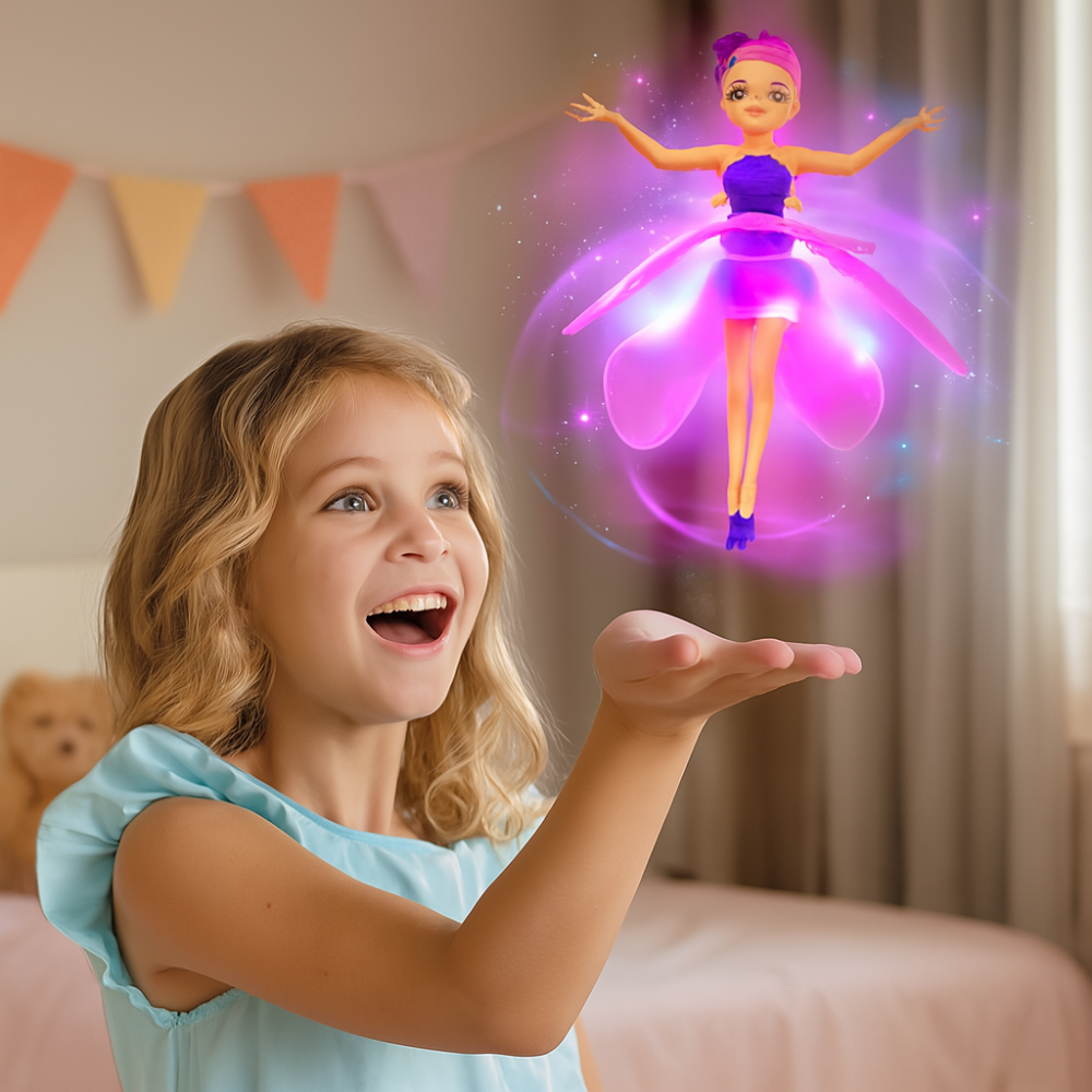 Colorful LED Fairy Wand Toy for Kids with Motion Sensor