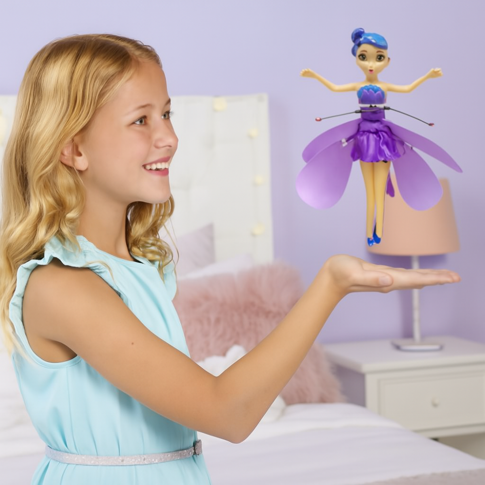 Colorful LED Fairy Wand Toy for Kids with Motion Sensor