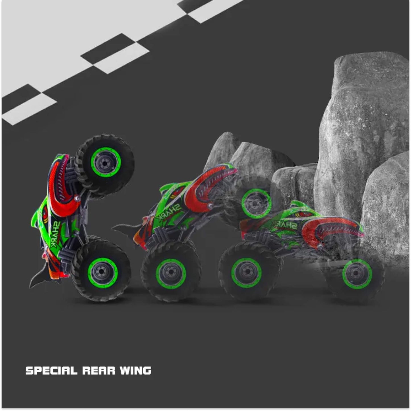 Camion 4x4 Tout-Terrain RC Drift Électrique