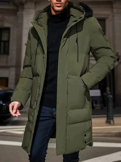 Waterproof Mens Parka Jacket for Daily Outdoor Use